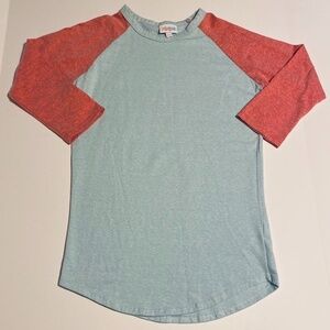 LuLaRoe Womens Long Sleeve Shirt Size XXS